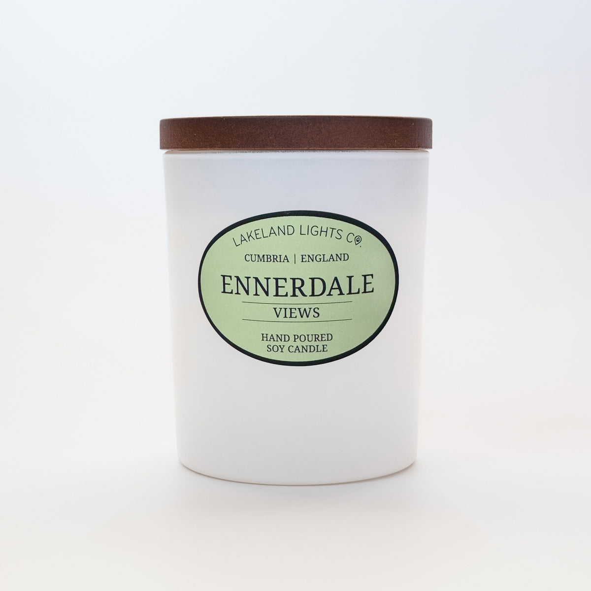 Lakeland Lights Company Ennerdale - Patchouli, Jasmine & Bergamot Soy Candle