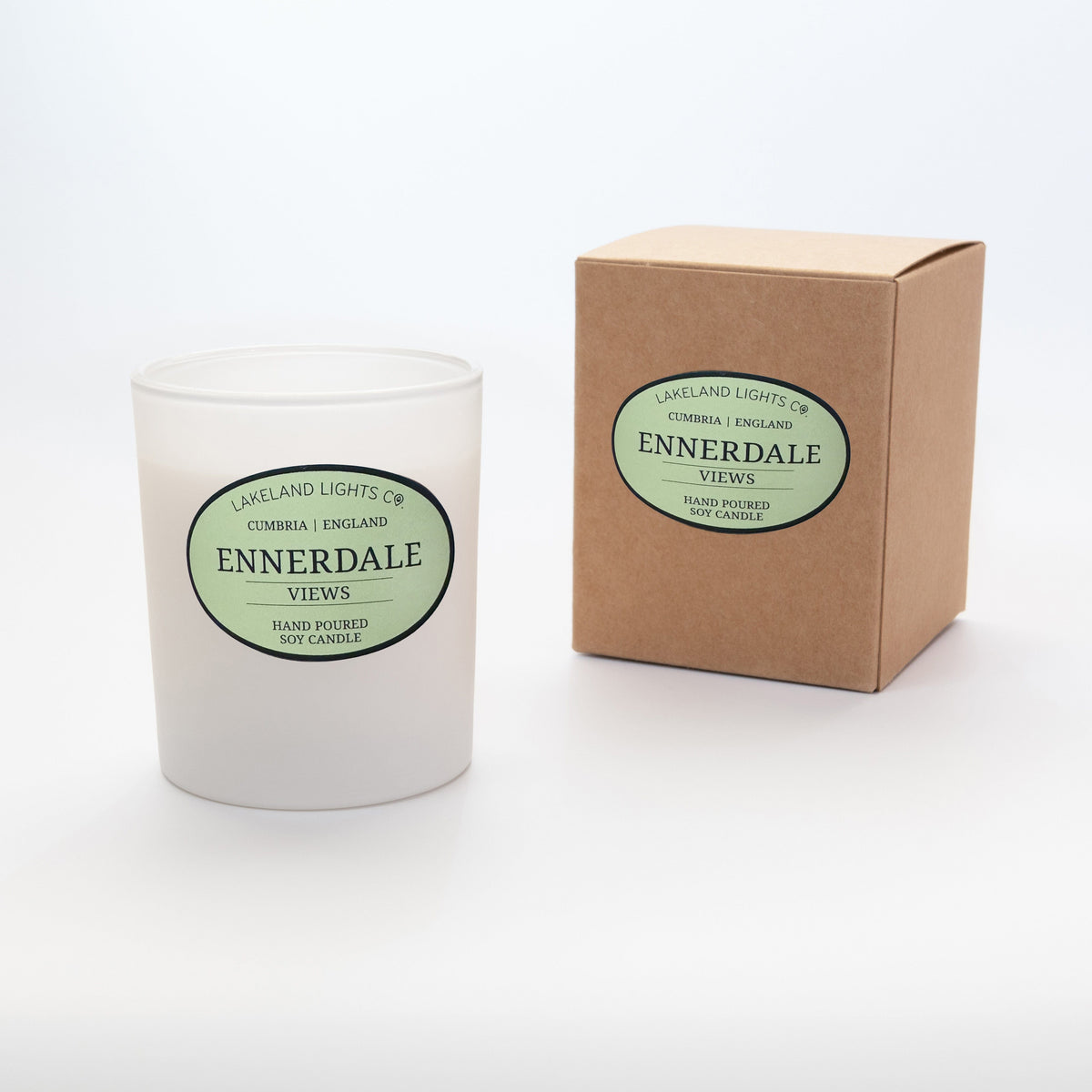 Lakeland Lights Company Ennerdale - Patchouli, Jasmine & Bergamot Soy Candle