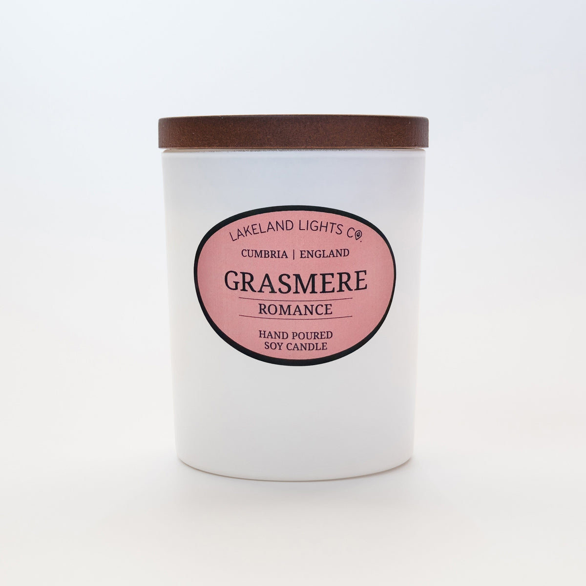 Lakeland Lights Company Grasmere - Rose, White Musk & Vanilla Soy Candle