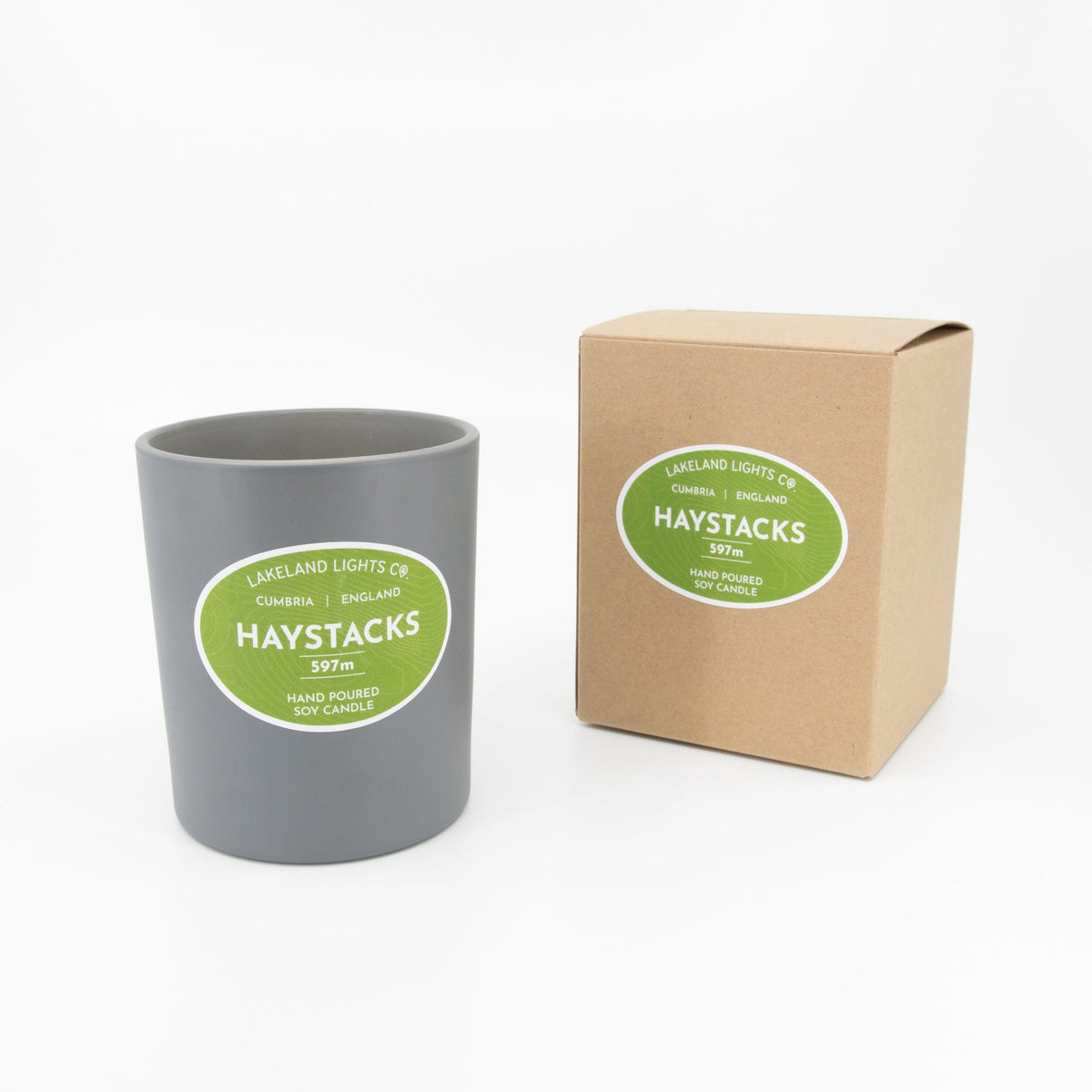 Lakeland Lights Company Haystacks - Tobacco, Jasmine & Sandalwood Soy Candle