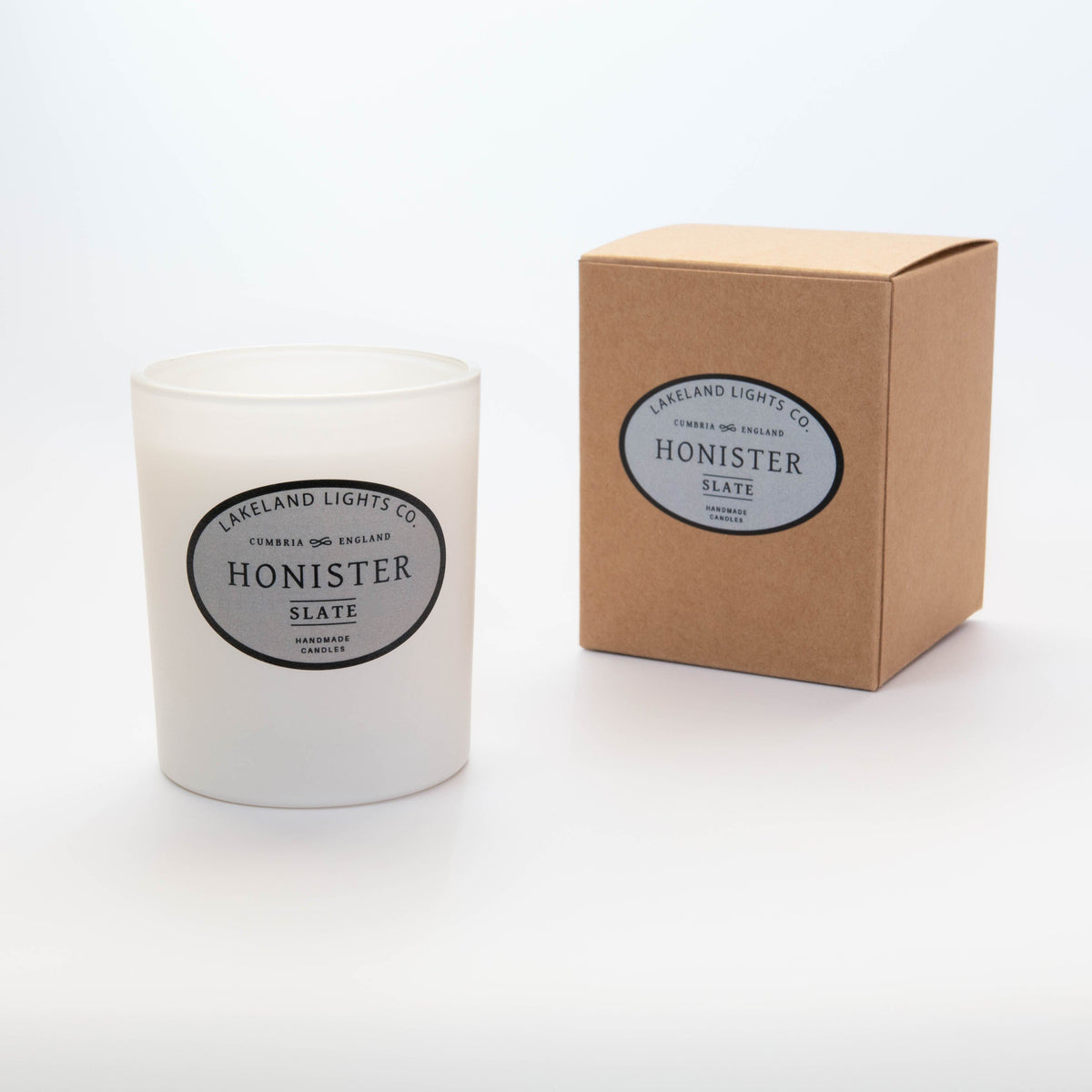 Lakeland Lights Company Honister - Driftwood, Bluebells & Petrichor Soy Candle