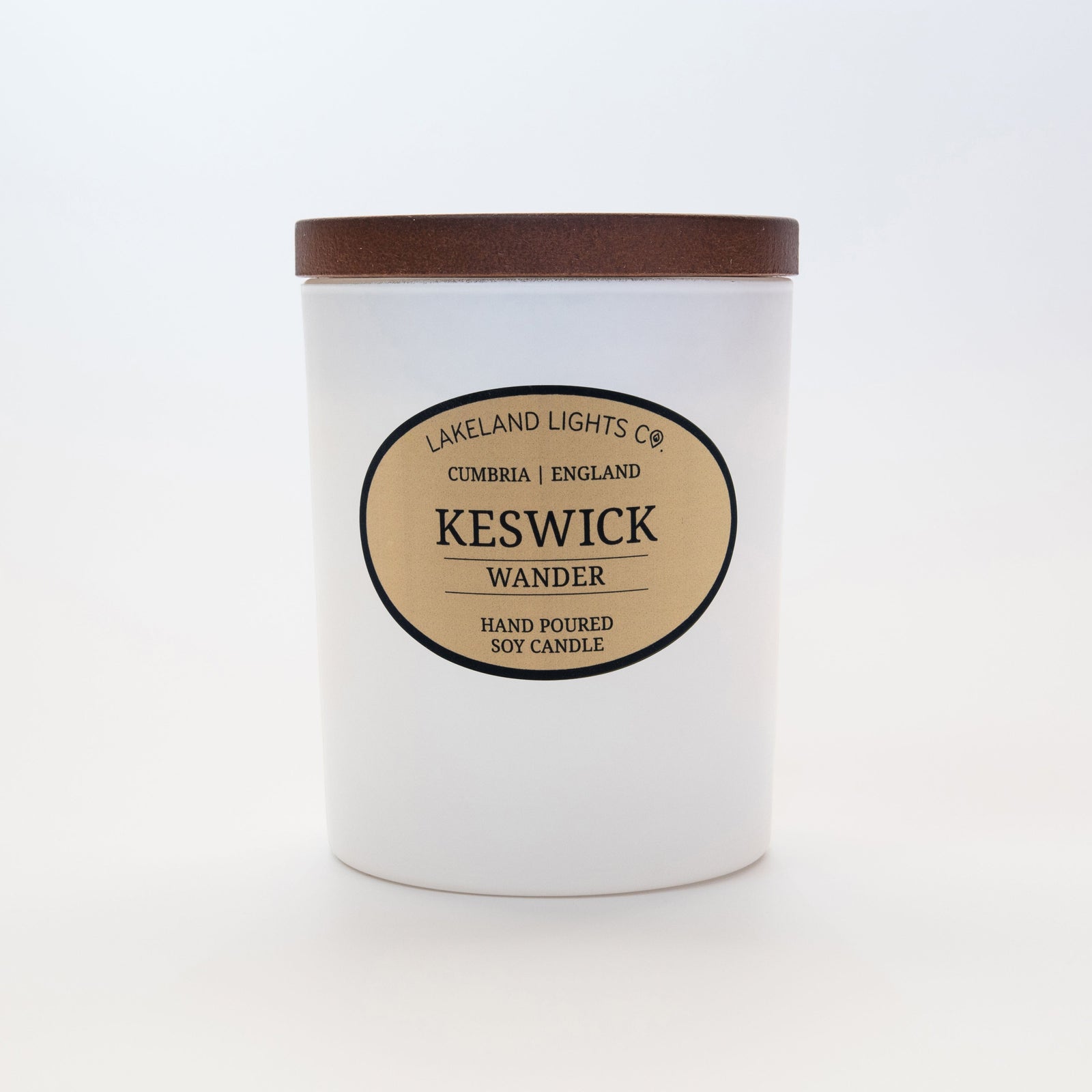 Lakeland Lights Company Keswick - Cardamom, Cedarwood & Iris Soy Candle