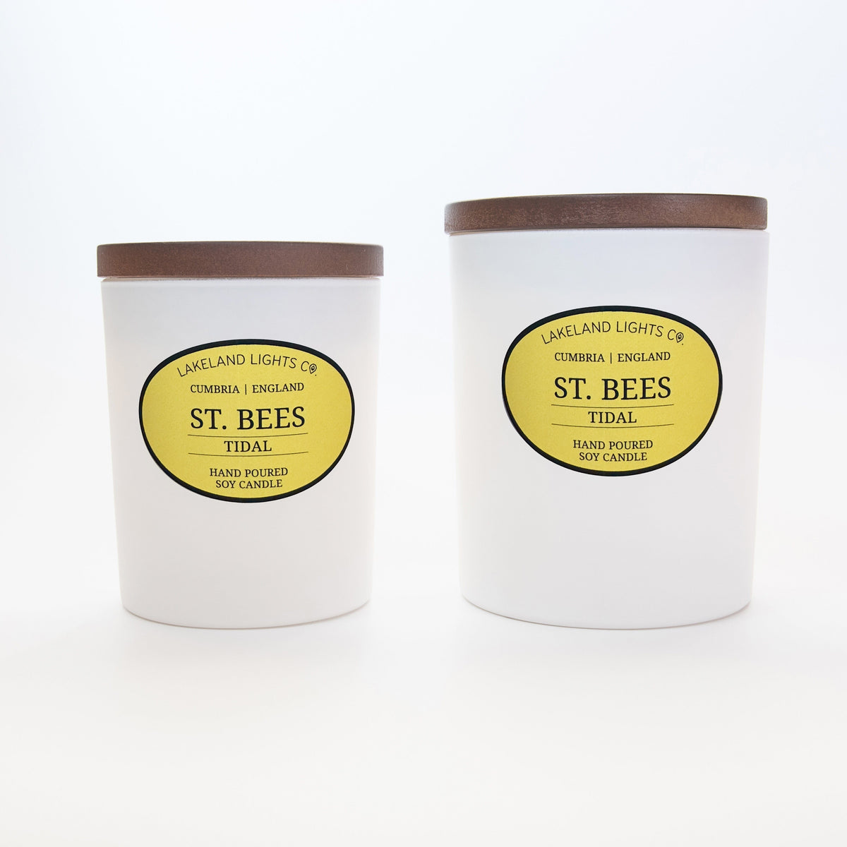 Lakeland Lights Company St Bees - Sea Salt, Mint & Herbs Soy Candle