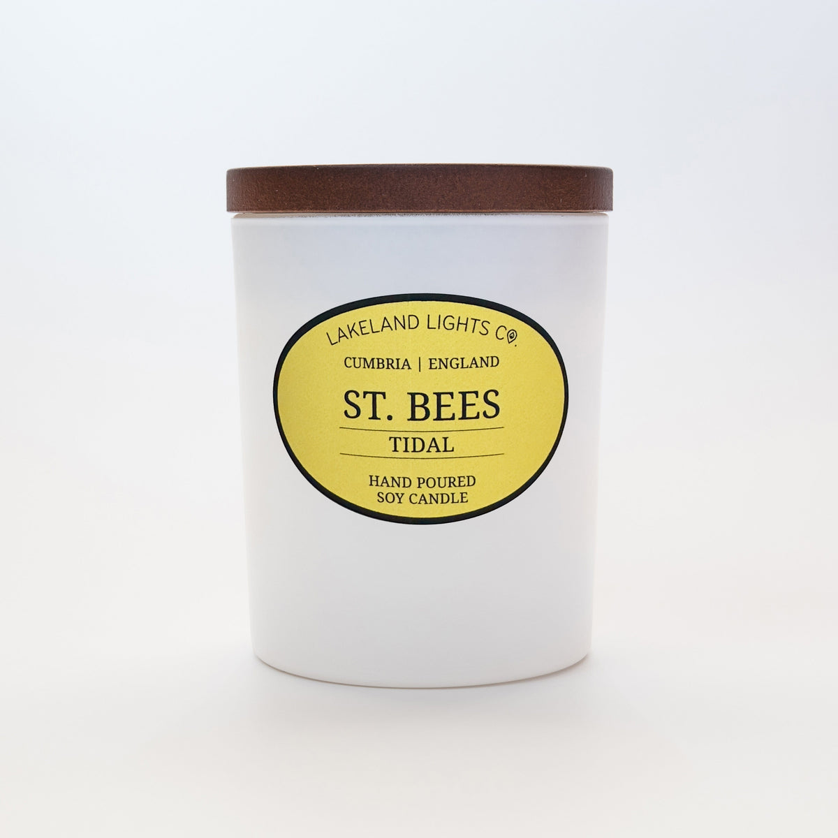 Lakeland Lights Company St Bees - Sea Salt, Mint & Herbs Soy Candle