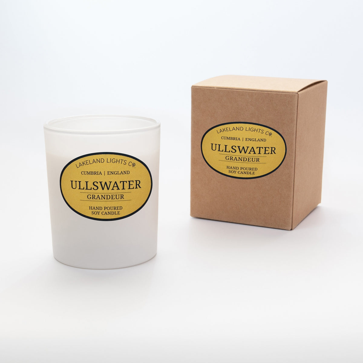 Lakeland Lights Company Ullswater - Myrrh, Musk & Tonka Bean Soy Candle