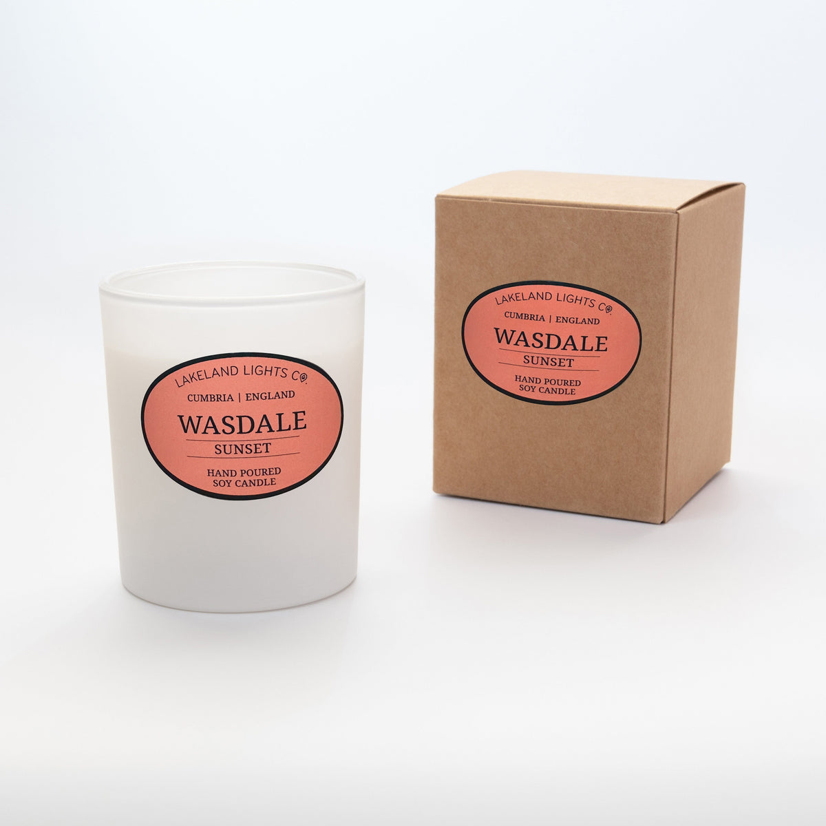 Lakeland Lights Company Wasdale - Honey, Amber & Fresh Hay Soy Candle