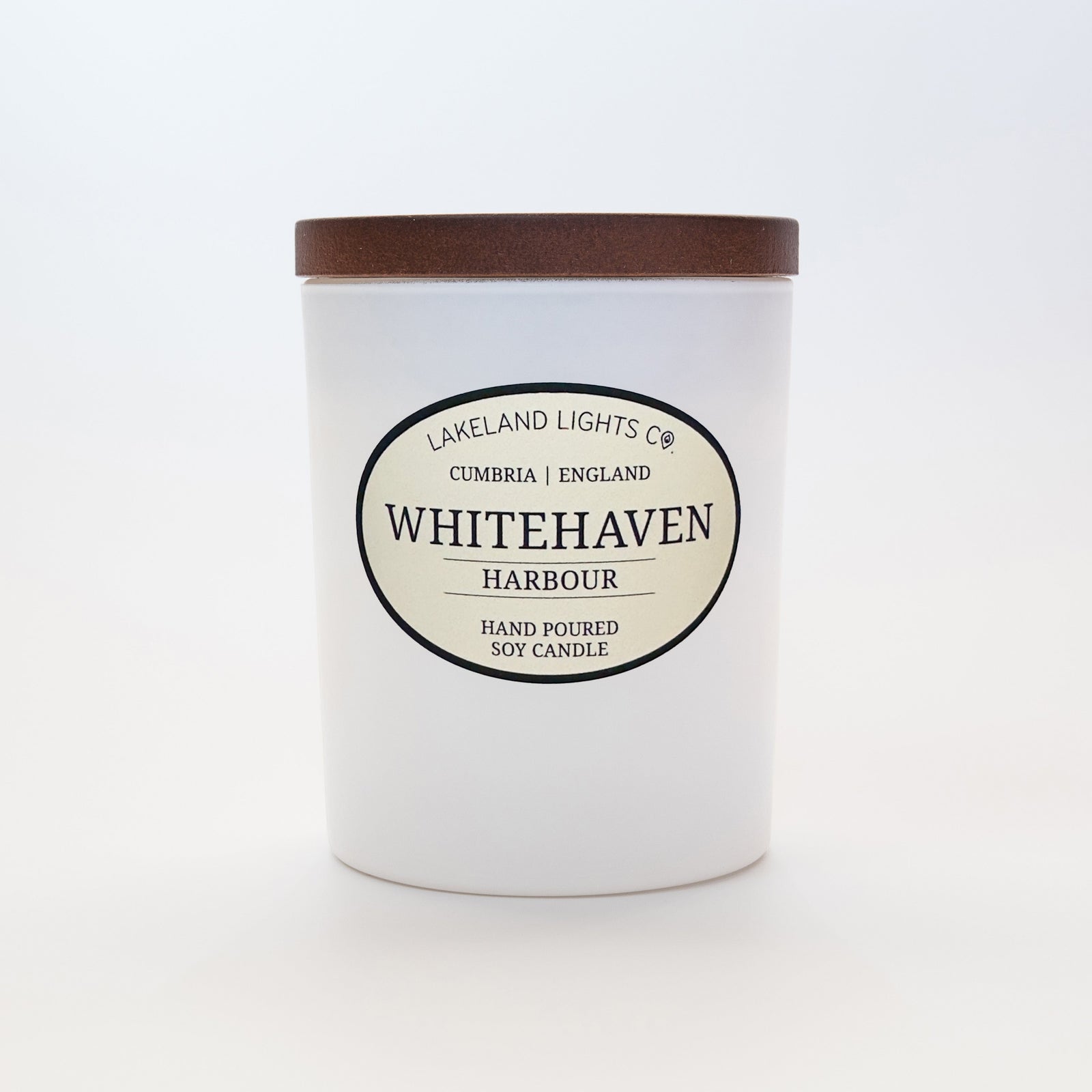 Lakeland Lights Company Whitehaven - Bay Leaf, Cedarwood & Patchouli Soy Candle